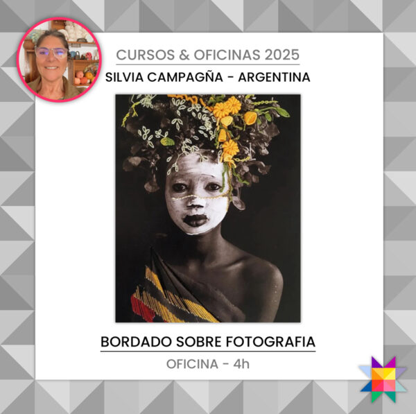 BORDADO SOBRE FOTOGRAFIA